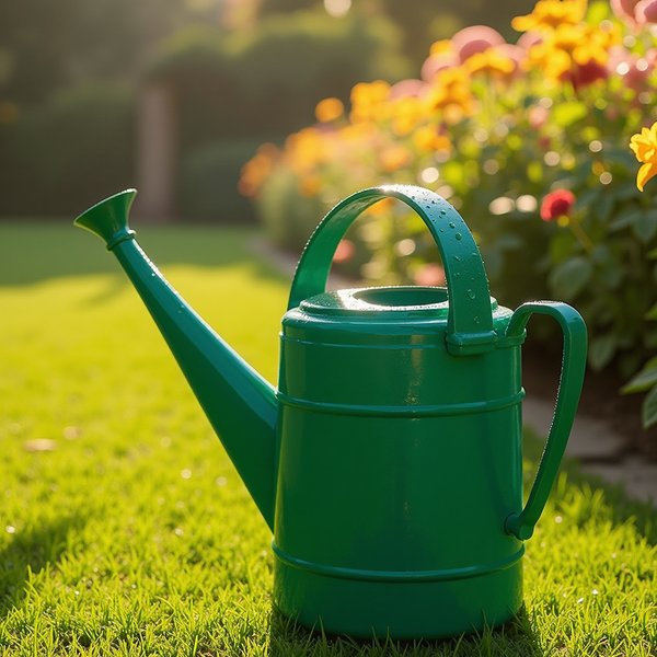 2-Gallon Premium Stainless Steel Watering Can